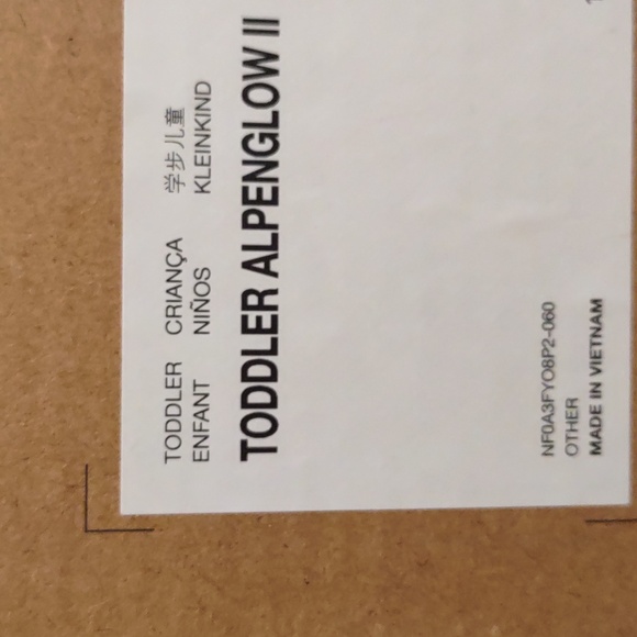 New The North Face toddler alpenglow II wasabi/ patrina green snow boot sz 8 - Picture 7 of 8